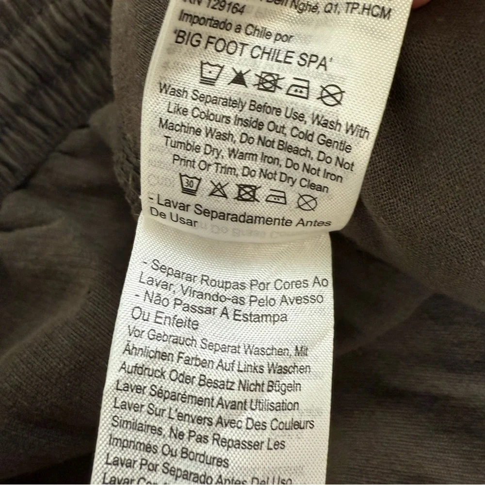 Cotton On Elastic Worker Pants Mens 2XL Brown High Rise Corduroy Drawstring